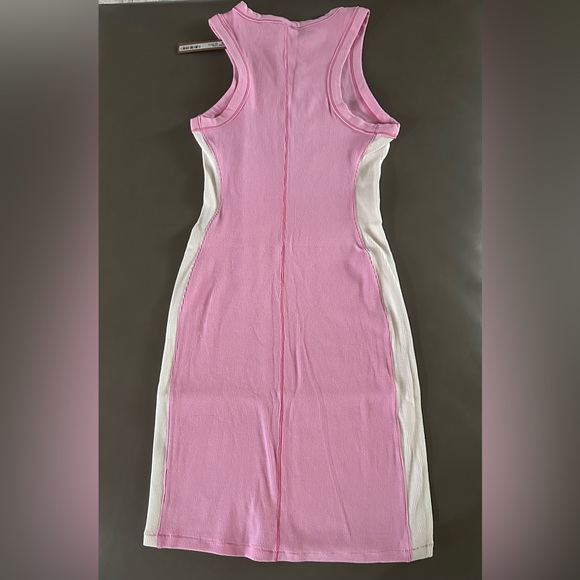 SKIMS COTTON RIB TANK PINK DRESS SIZE S & L - Picture 6 of 6